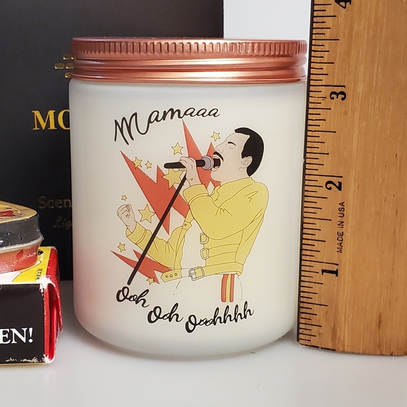 Freddie Mercury Gift Set NIB - Candle, Mints, Hand Soap - Picture 4 of 6